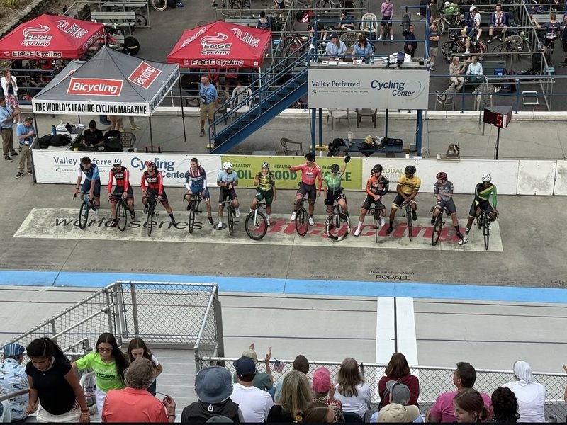 Keirin lineup at T-Town